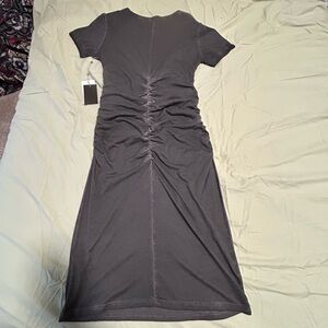 DKNY Sport Black Crewneck Dress Sz Large